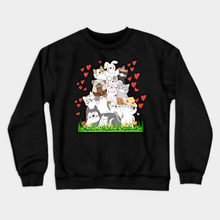 cats kitty animal pet kitten animals gifts cute cat love lover funny cat cats lovecat lady Crewneck Sweatshirt